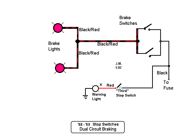 Brake Light Circuit Diagram